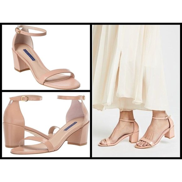 🎉SOLD🎉💕STUART WEITZMAN💕 Patent Sandal ~ Pink - Picture 2 of 16